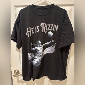 He is Rizzin - Jesus graphic t shirt‎